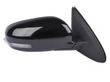 Black Passenger Side 9 Lines Rearview Mirror for 2014-2019 Mitsubishi Outlander 7632B354 7632B414XA 83080674