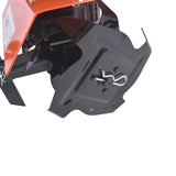 52CC 2-Stroke Gas Powered Tiller Cultivator with 4 Adjustable Front Tines, Handheld Rototiller for 75754624