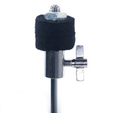 Professional Pedal Control Style Hi-Hat Stand with Pedal Silver & Black 29995713
