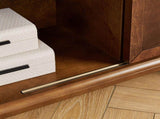 47.6" Sideboard Buffet Cabinet with Storage, Farmhouse Fluted Sideboard with 2 Sliding Doors & Solid W1801P457808