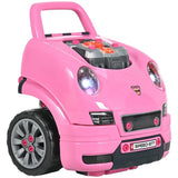 Pink Kids Truck Mechanic Repair Truck Set for 3-5 Yr Toddlers 04320318