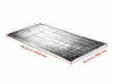 35.5" x 78.7" Treadmill Mat for Carpet, Waterproof & Non-Slip, for Treadmills, Ellipticals & Rowing 69539537