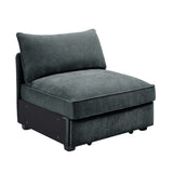 Armless sofa Velvet-Grey W3041P293505