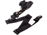 Seat Belt 3 Point Universal Retractable Safety Belt Black 37194365