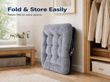 Comfy Chair for Adults, Soft Faux Fur Folding Lounge, Flexible Reading Chair for Teens, Large Size 56285127