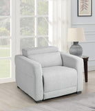 Isla - Dual Power Recliner - Dark Gray B081P157424
