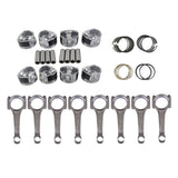 Pistons Connecting Rods Kit For 03-08 Chrysler 300 Dodge Charger Jeep Ram 5.7L 5086002AA 5086002AB 90763058