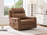 Modern Manual Recliner Swivel Rocking Recliner Massage Recliner Chair with 8-Point Massage with N763P399629D