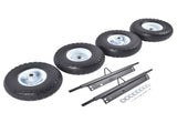 All Terrain Solid Never Flat Tires Wheel Kit for Honda Generator EU3000is 06423-ZS9-020AH 28140204