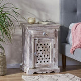 WOODEN NIGHTSTAND WITH 1 DRAWER 1 DOOR 69357.00