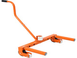 Heavy-Duty Adjustable Tire Wheel Dolly for Workshop, Garage, Orange 77627506