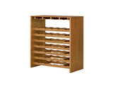 Hanzi Oak Finish Wine Rack B2726P408073