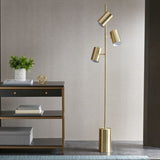 ZNTS 3-Light Metal Floor Lamp B035100336