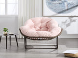 Outdoor Rattan Rocking Chair,Padded Cushion Rocker Recliner Chair Outdoor for Front Porch, Living 93056723