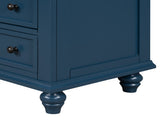 3-Drawer Storage Wood Cabinet, End Table with Pull out Tray 66934362