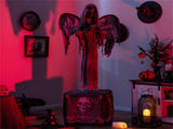 5.5-foot Halloween decorations with wing flutter 79834947