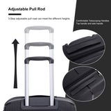 Expandable Hardshell Suitcase Double Spinner Wheels PP Luggage Sets Lightweight Durable Suitcase W284113621
