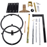 Portable Motorcycle Tire Changing Stand with Bead Breaker for 16-22in Tires 07618066