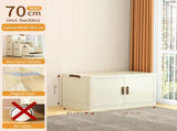 1 Tier Large Foldable Storage Cabinet with Wheels,Stackable Organizer Box for Kitchen Bathroom 25779455