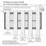 Jacquard Curtain Panel Pair B035100442