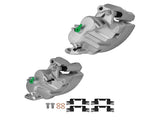 Front Disc Brake Calipers Pair fit for Suzuki Equator 2009-2012 19P3122A 19P3123A 56089183
