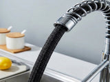 Kitchen Faucet with Pull Down Sprayer Industrial 1 Handle 1 Hole Or 3 Hole Faucet for Farmhouse 66461003