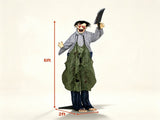 Crawling Zombie Halloween Decoration, Voice & Clap Activated Animated Groundbreak Zombie Prop with 77507655