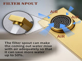 Wall Mount Faucet for Bathroom Sink or Bathtub, Single Handle 2 Holes Brass Rough-in Valve Included, 12158817