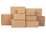 100 Corrugated Paper Boxes 8x6x4"Yellow 55199273