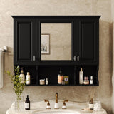 35'' x 28'' Wall Mounted Bathroom Medicine, Modern Bathroom Wall with Mirror, Mirror N710P209443B