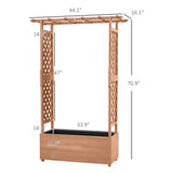 Wooden PlanterFlower shelf,Raised Garden Bed 35078828
