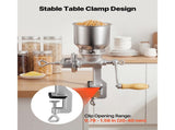 Manual Grain Mill with High Hopper, Hand-Crank Corn Grinder, Durable Cast Iron Grinding Mill with 67426151