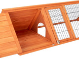 50" Wooden Rabbit Guinea Pig Hutch Wooden Rabbit Guinea Pig House 88392654
