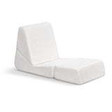 Kids Sofa Bed,2 in 1 Flip Open Toddler Sofa,Comfy Cuddly Toddler Couch Convertible Sofa to Lounger W1889P337607