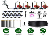 Garden Drip Irrigation Kit with 360&deg Bendable Misting Nozzles Automatic Garden Automatic Watering 19462452