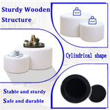 Upholstered Nesting Coffee Tables , Side Table, Footrest, Ottoman & Seat for Living Room W1435P163393