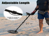 Black Metal Detector, IP67 Waterproof Coil & 4 Detection Modes, 10" Max Detection Depth 65329474
