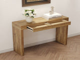 Elegant Natural Wood Grain Bar Table-50 Inches Long, a Practical Choice for Modern Homes.Wood Grain W2920P495957