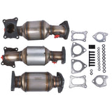 ZNTS Complete Catalytic Converters for Honda Pilot 3.5L 2009-2015 45131 45132 16447 28643288