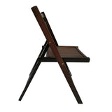 Furniture Slatted Wood Folding Special Event Chair - Cherry, Set of 4, FOLDING CHAIR, FOLDABLE STYLE W49539774