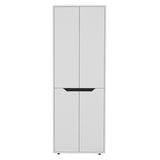 Herrin Storage Cabinet Kitchen Pantry With Four Doors and and Five Interior Shelves B200P173176