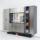Astro Series 32 in. W x 28 in. H x 20 in. D Metal Wall Mounted Base Drawer Storage Cabinet B040P285918