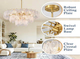 31.5 INCH Chandelier Ceiling Lamp, 12-Light Modern Farmhouse Ceiling Ceiling Hanging Light Fixture , W5008P543898