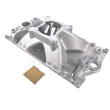 ZNTS Vortec Single Plane High Rise Intake Manifold For Chevy SBC 350 3000-7500+ RPM 90840542