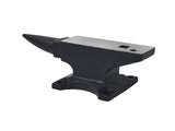 Single Horn Anvil,100Lbs Cast Steel Anvil, High Hardness Anvil, Four holes in the Base for Fixing, W2885P300080