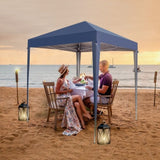 2 x 2m Practical Waterproof Right-Angle Folding Tent Blue 71010202