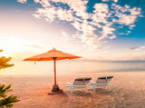 56*60*63cm 100kg Oxford Cloth White Iron Frame Beach Chair Color small size 60478162