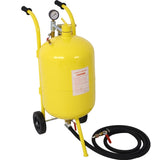 10Gal Pot Sandblaster, 125 Psi Pressure Sand Blasting Complete Kit for Paint, Stain, Rust Removal W46577219