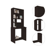 Sawgrass Writing Computer Desk, Hutch, Four Shelves B128P148805