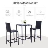 Tavern table and chair set 73340295